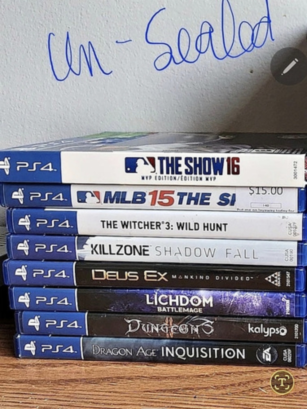 PlayStation 4 Video Games Bundle